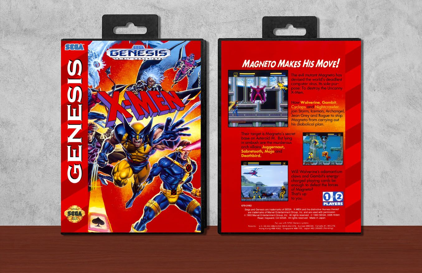 X-Men, Case Color: Black