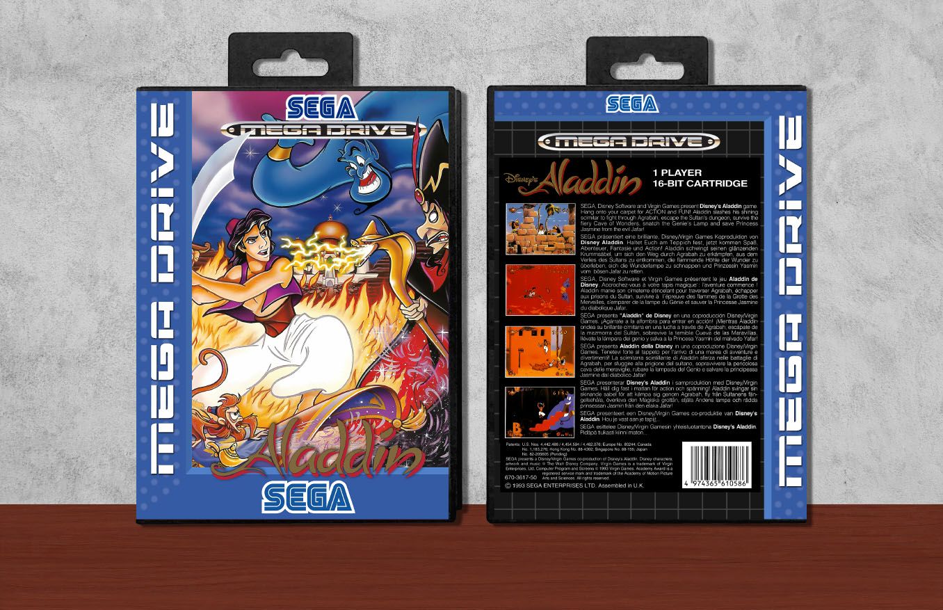 Aladdin, Case Color: Black