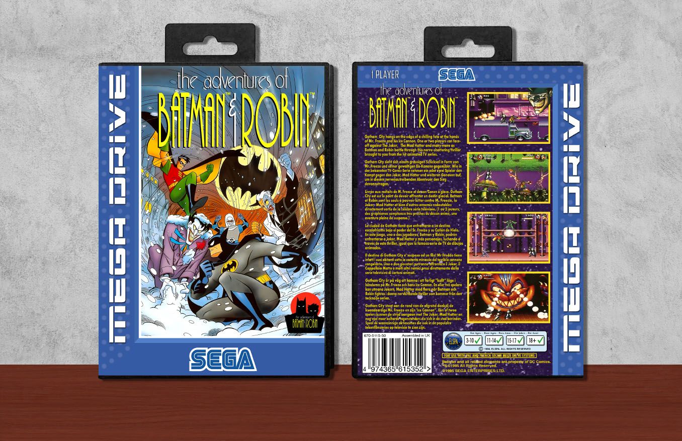 Adventures of Batman &amp; Robin, The, Case Color: Black