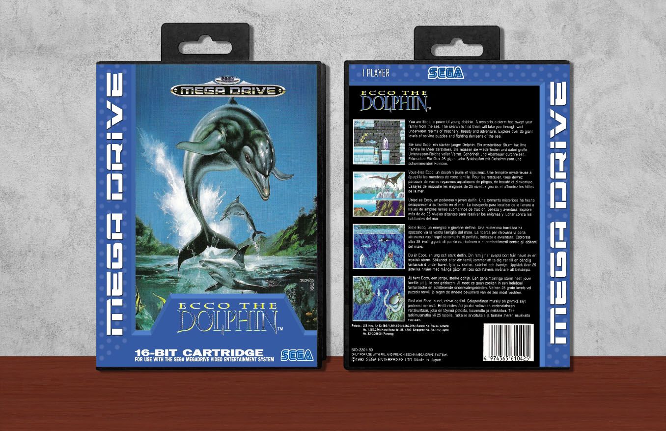 Ecco the Dolphin, Case Color: Black