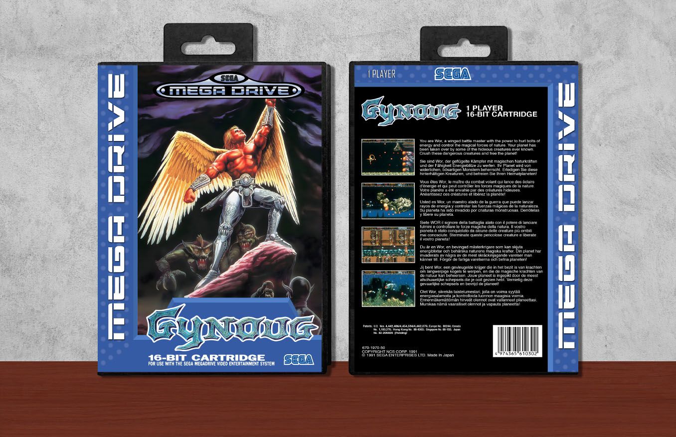 Gynoug, Case Color: Black