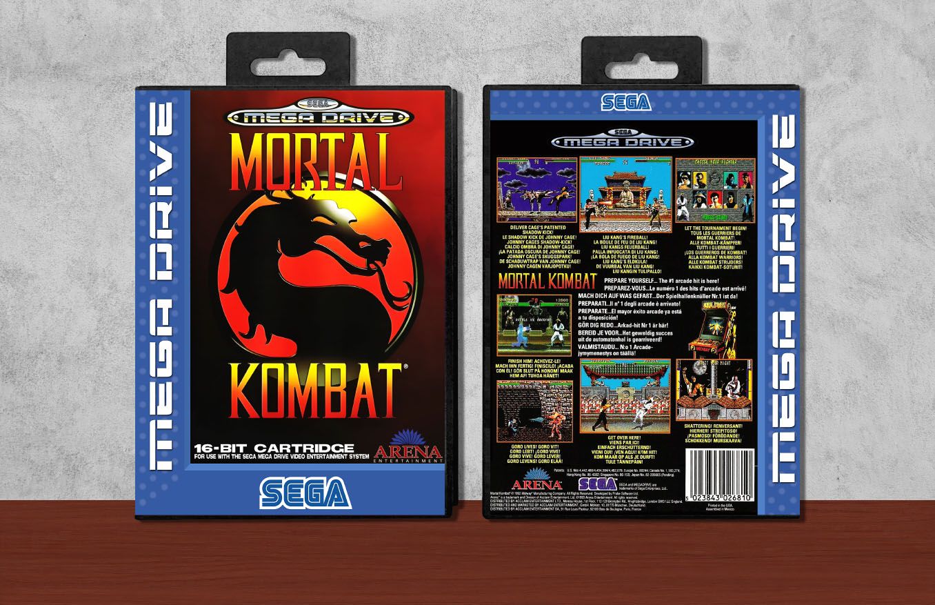 Mortal Kombat, Case Color: Black