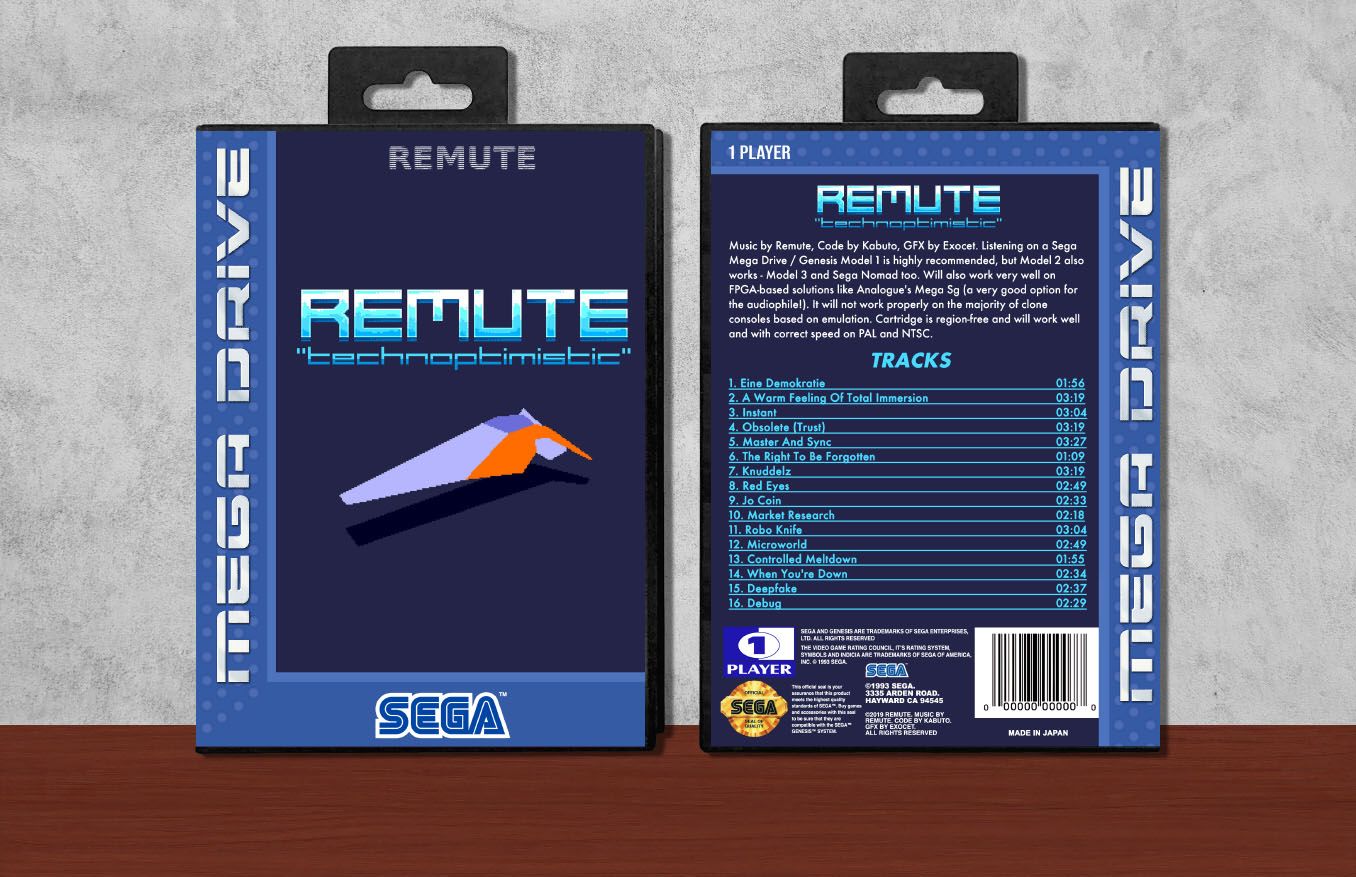 Remute Technoptimistic, Case Color: Black