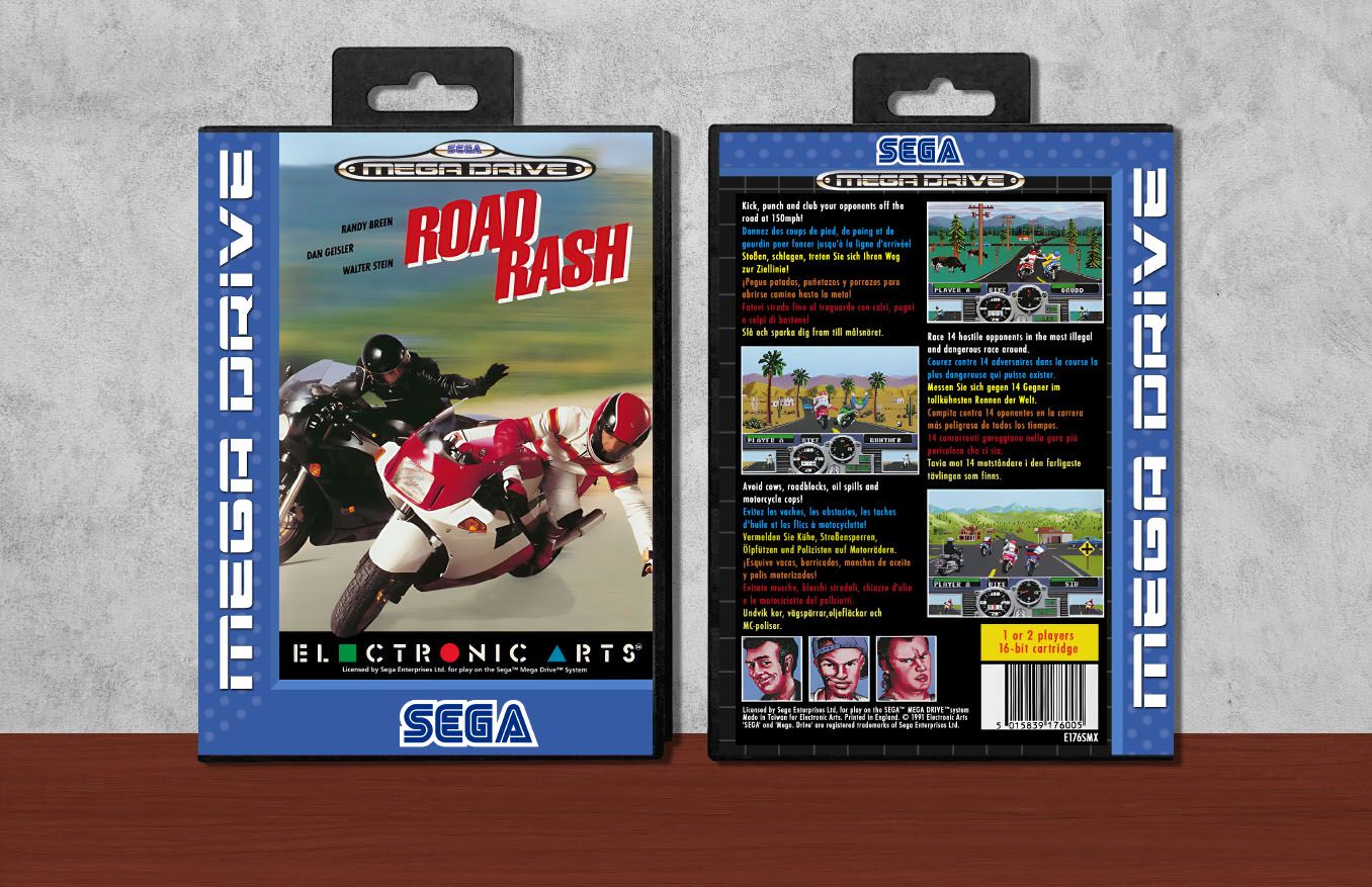 Road Rash, Case Color: Black