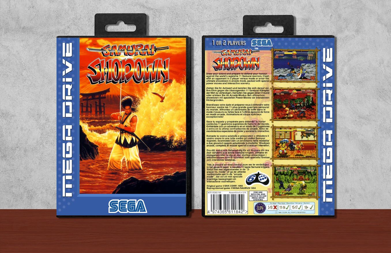 Samurai Shodown, Case Color: Black