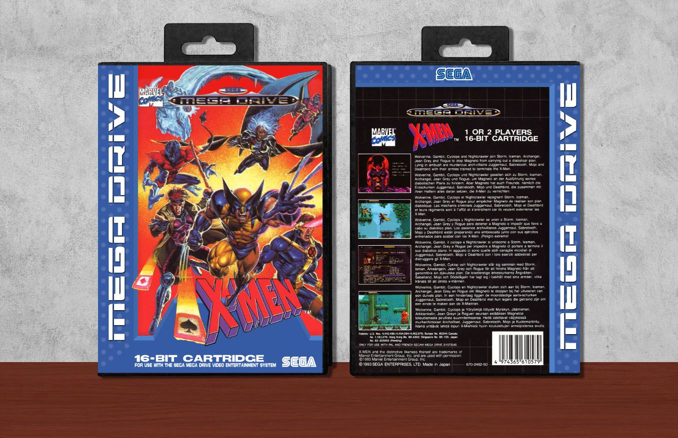 X-Men, Case Color: Black