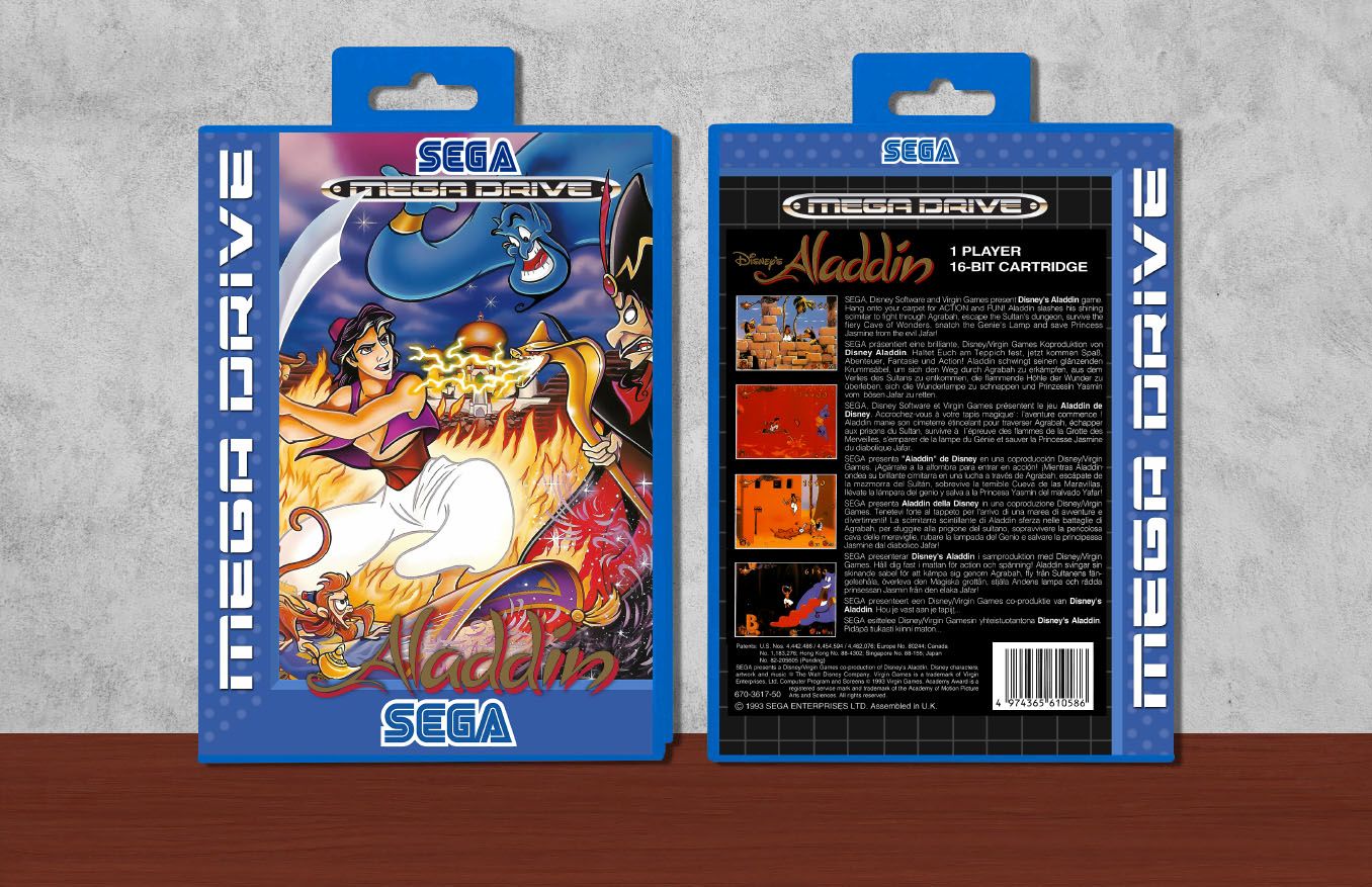 Aladdin, Case Color: Blue