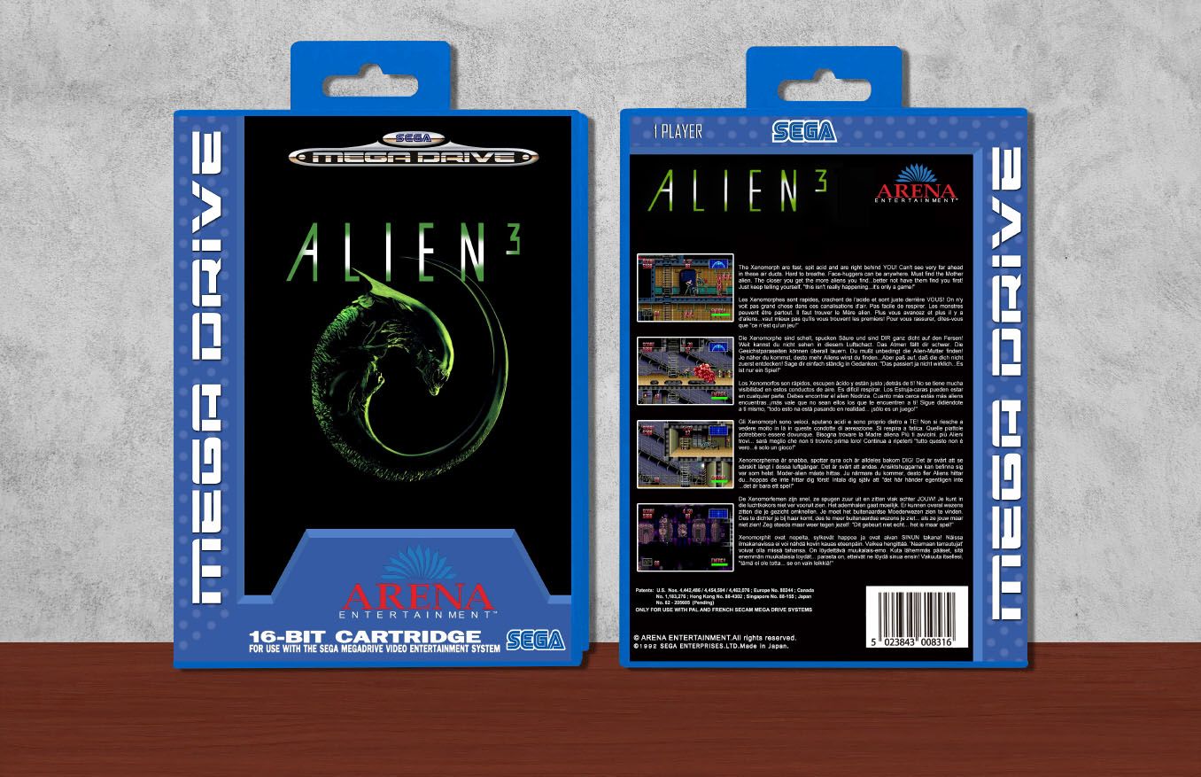 Alien 3, Case Color: Blue