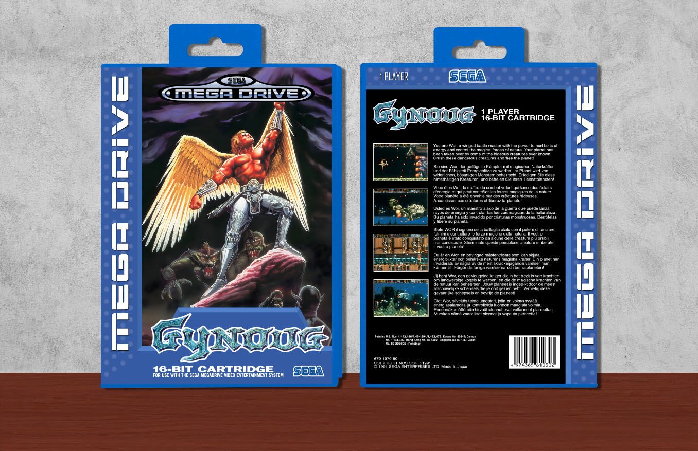 Gynoug, Case Color: Blue