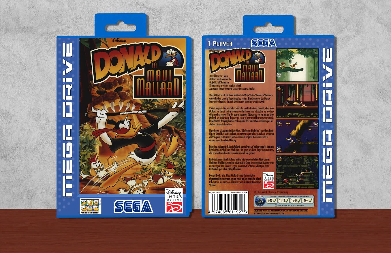 Donald in Maui Mallard, Case Color: Blue