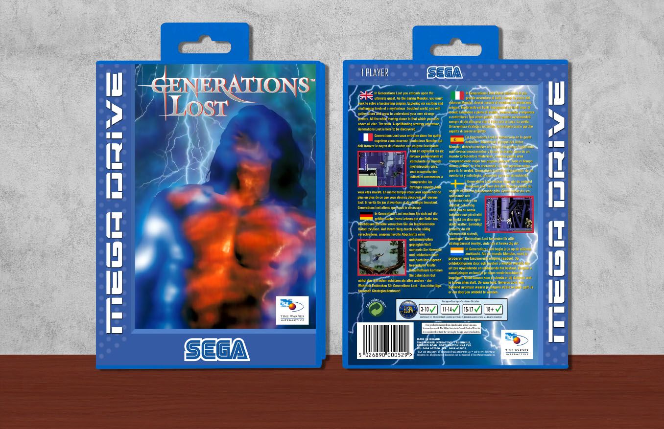 Generations Lost, Case Color: Blue
