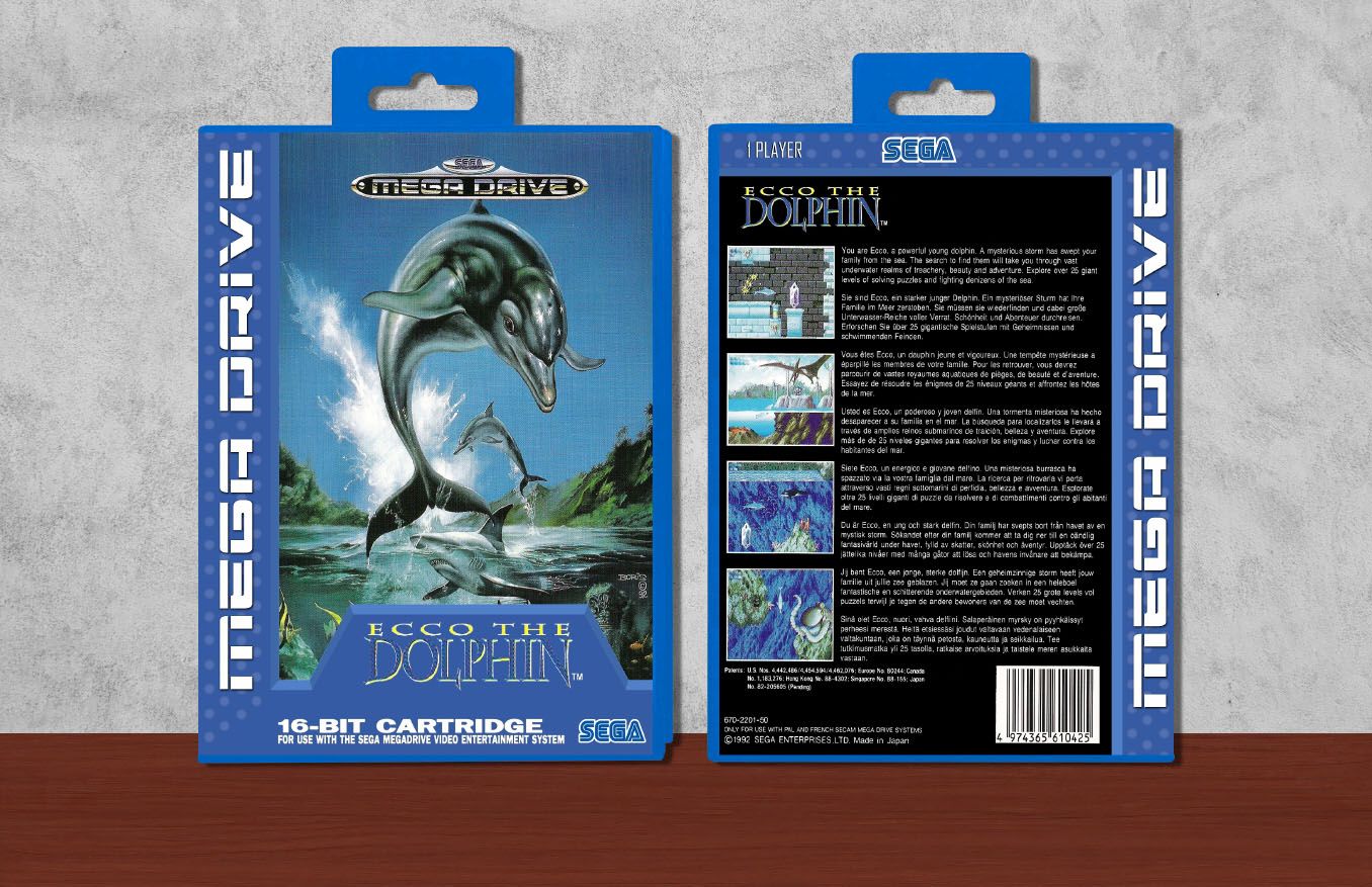 Ecco the Dolphin, Case Color: Blue