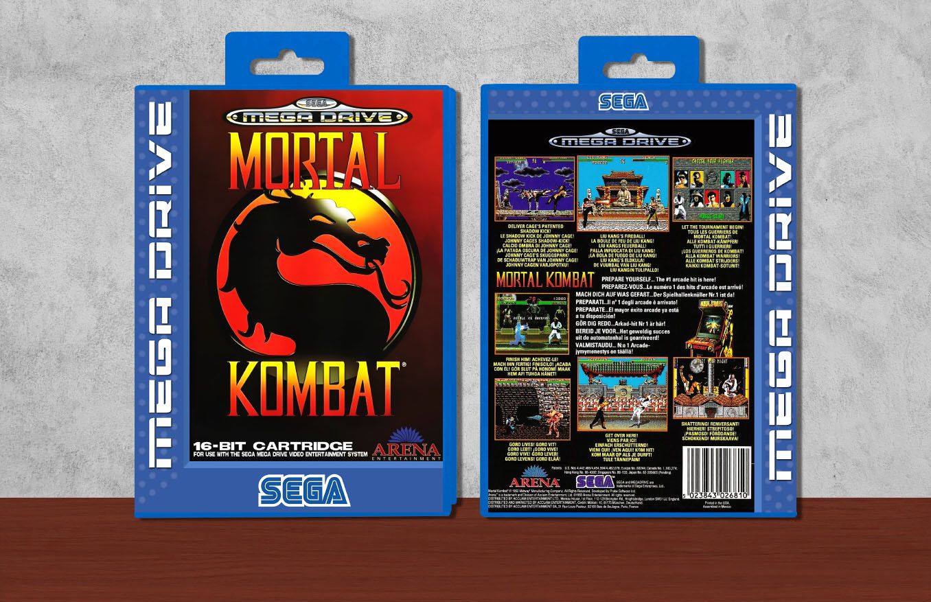Mortal Kombat, Case Color: Blue