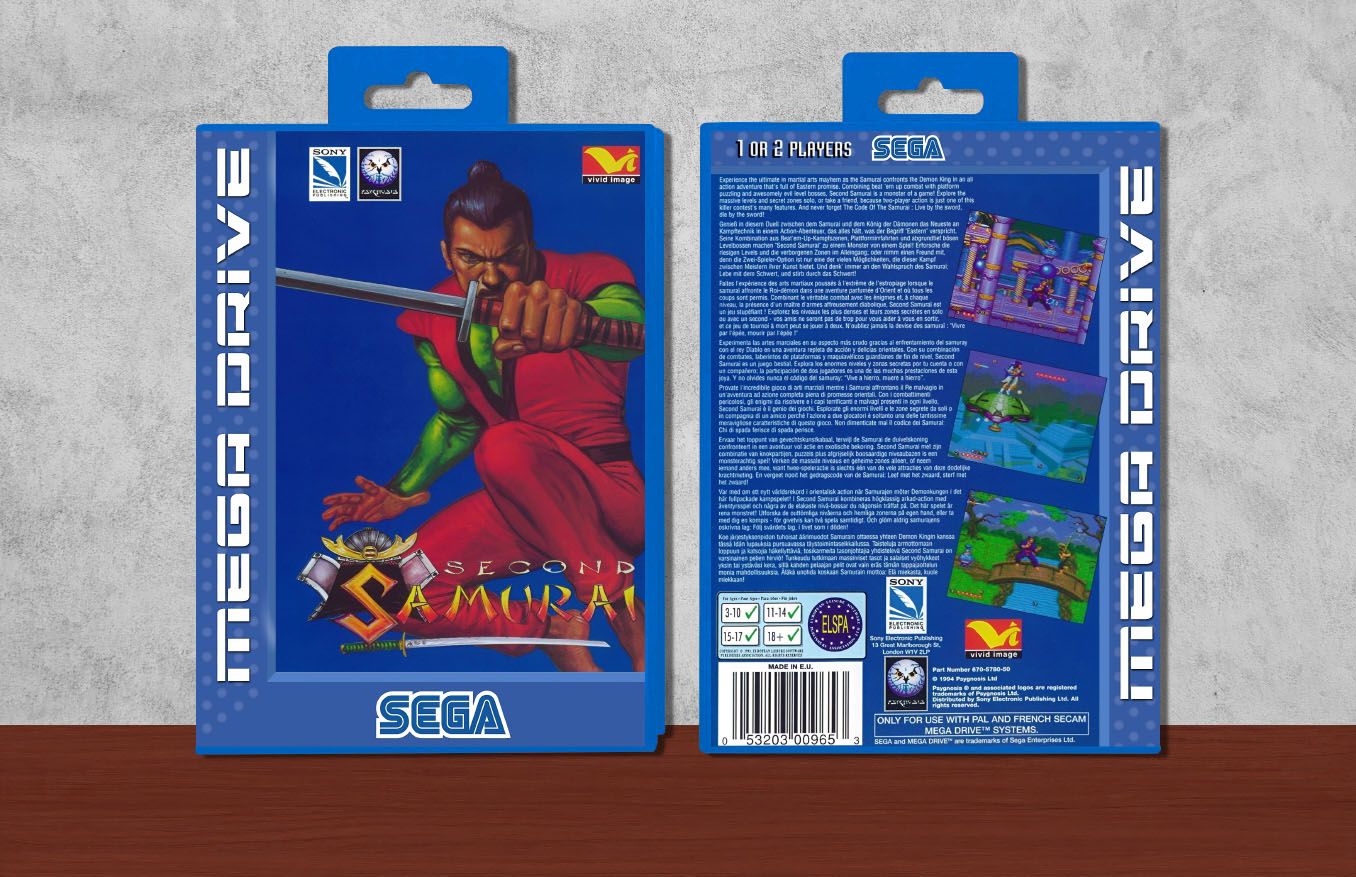 Second Samurai, Case Color: Blue