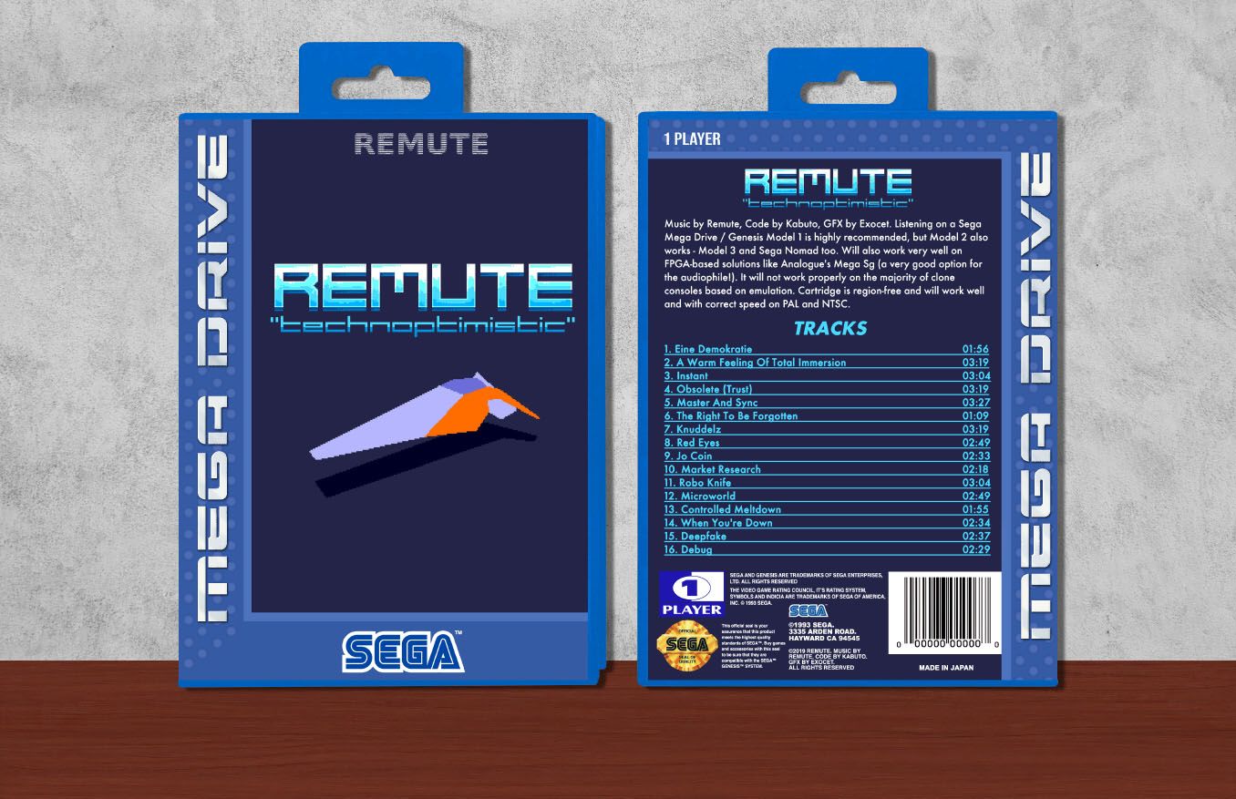 Remute Technoptimistic, Case Color: Blue