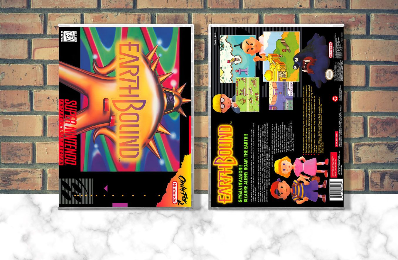 EarthBound, Case Color: CLEAR (Transparent)