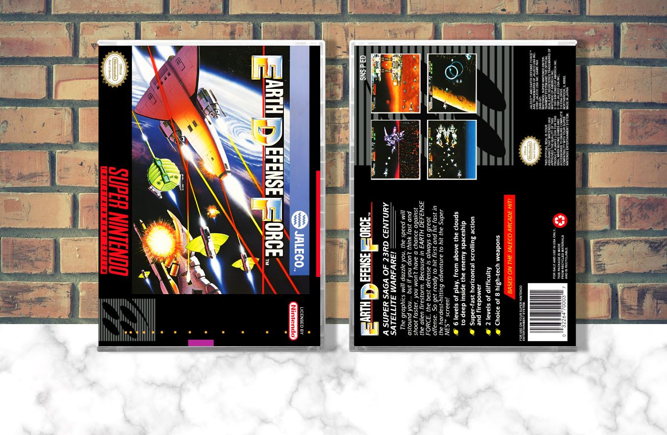 Earth Defense Force, Case Color: CLEAR (Transparent)