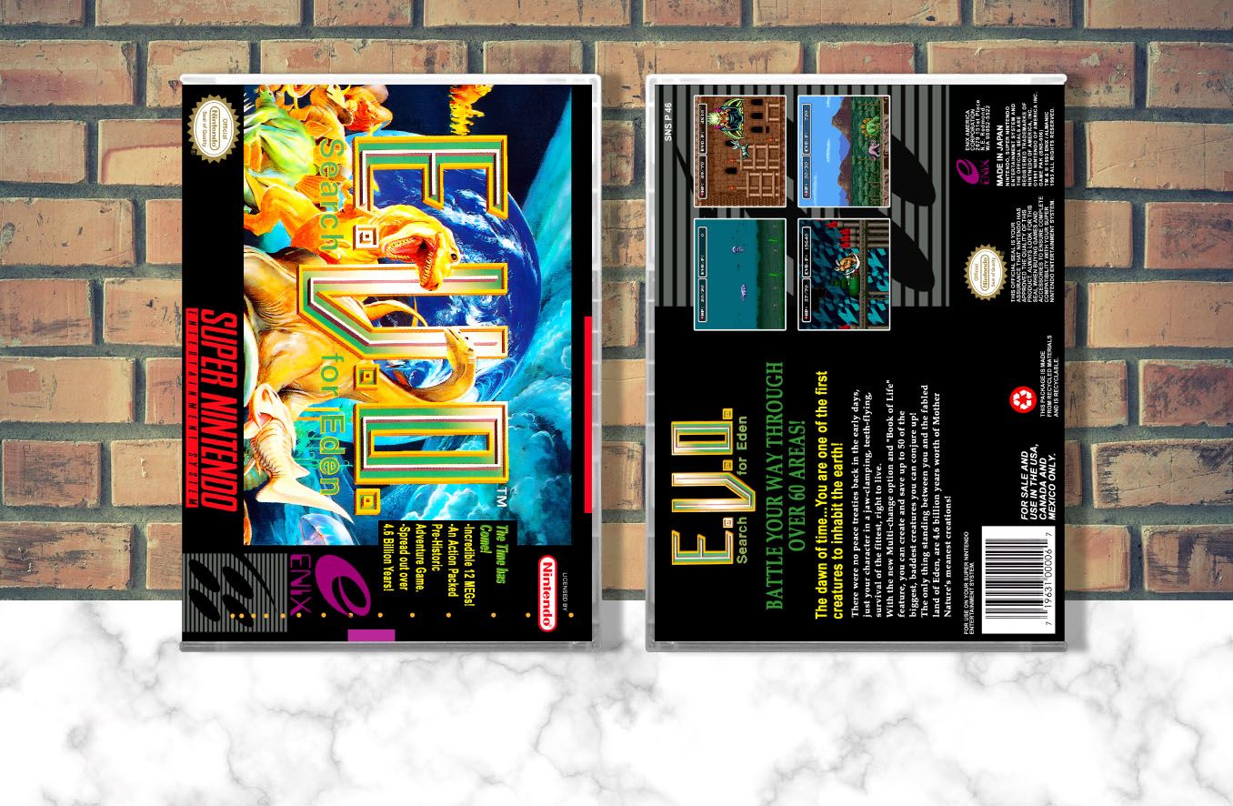 E.V.O.: Search For Eden, Case Color: CLEAR (Transparent)