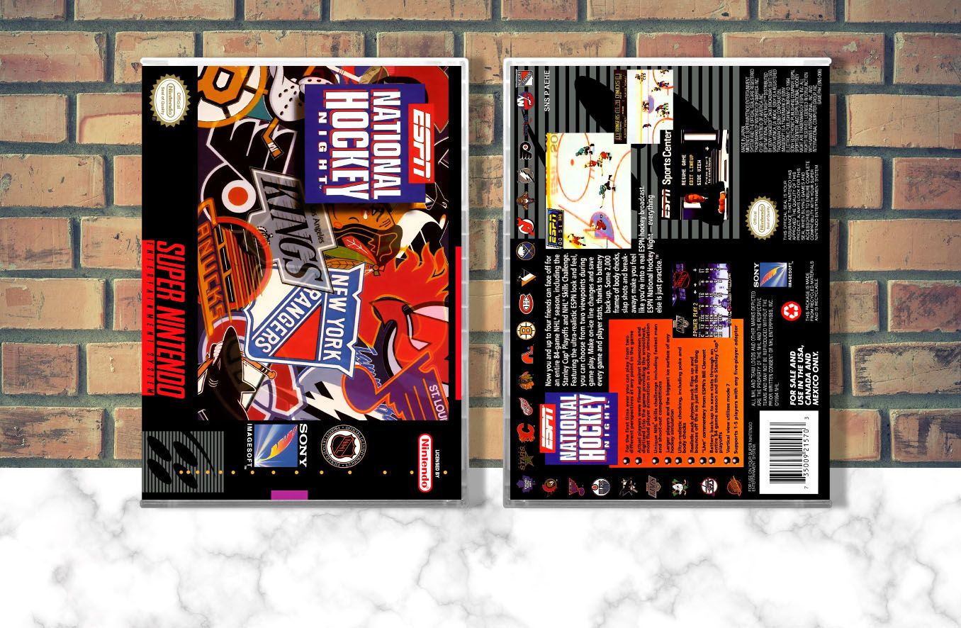 ESPN National Hockey Night, Case Color: CLEAR (Transparent)