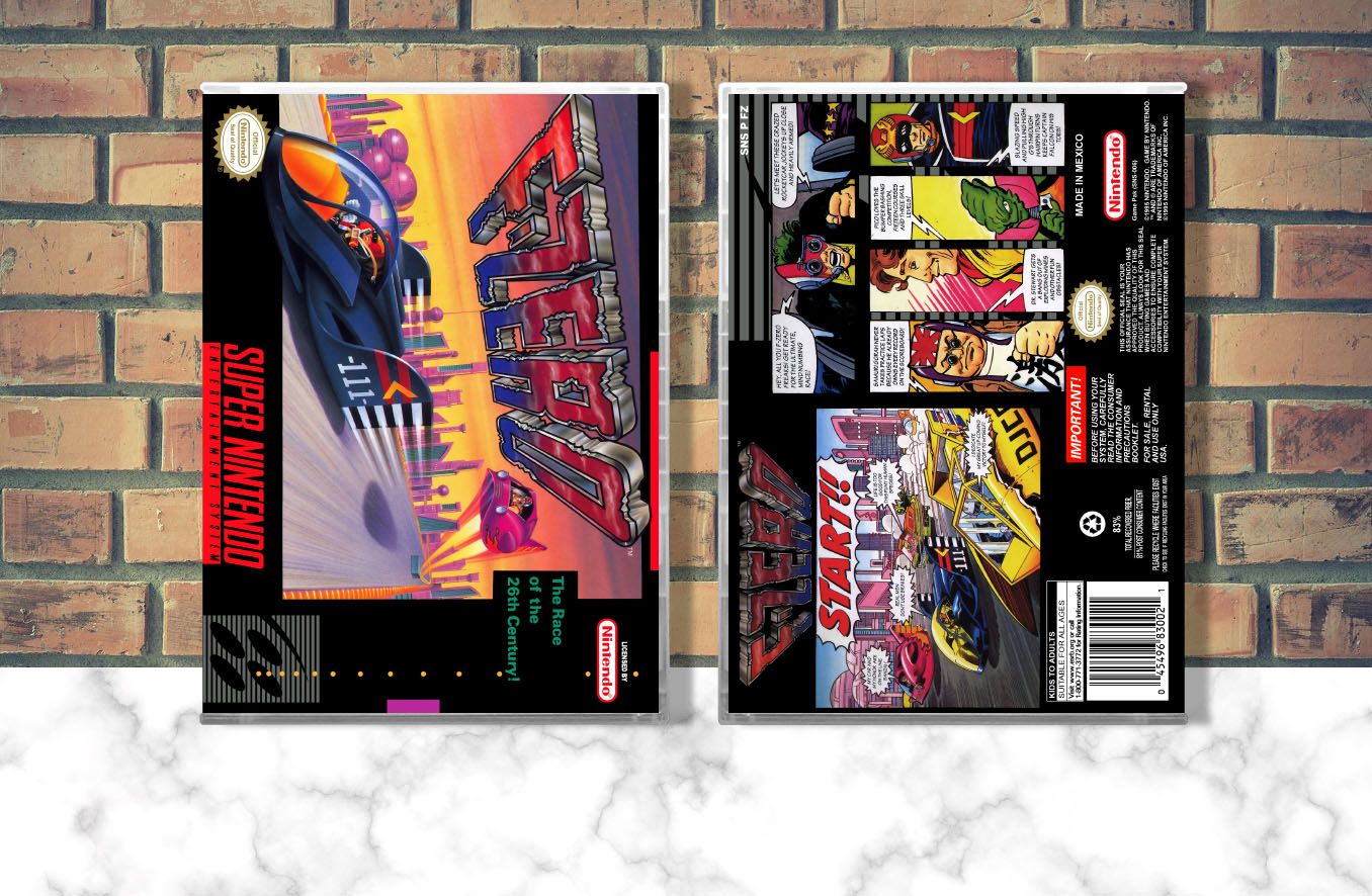 F-Zero, Case Color: CLEAR (Transparent)