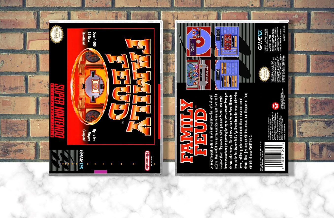 Family Feud, Case Color: CLEAR (Transparent)