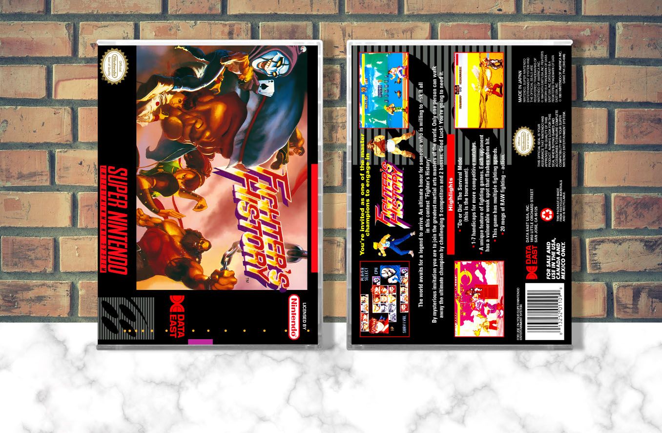 Fighter&#39;s History, Case Color: CLEAR (Transparent)