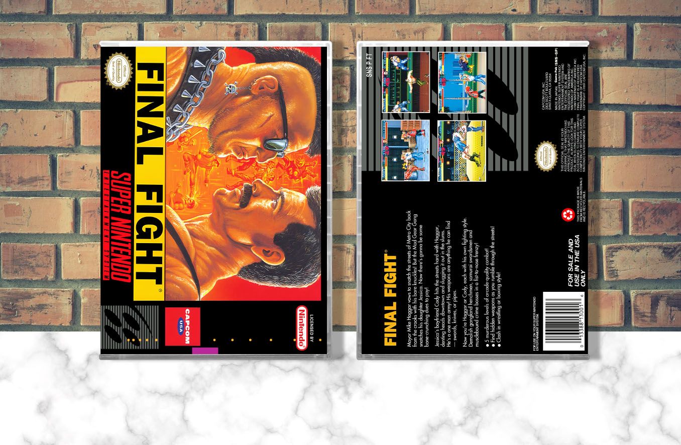 Final Fight, Case Color: CLEAR (Transparent)