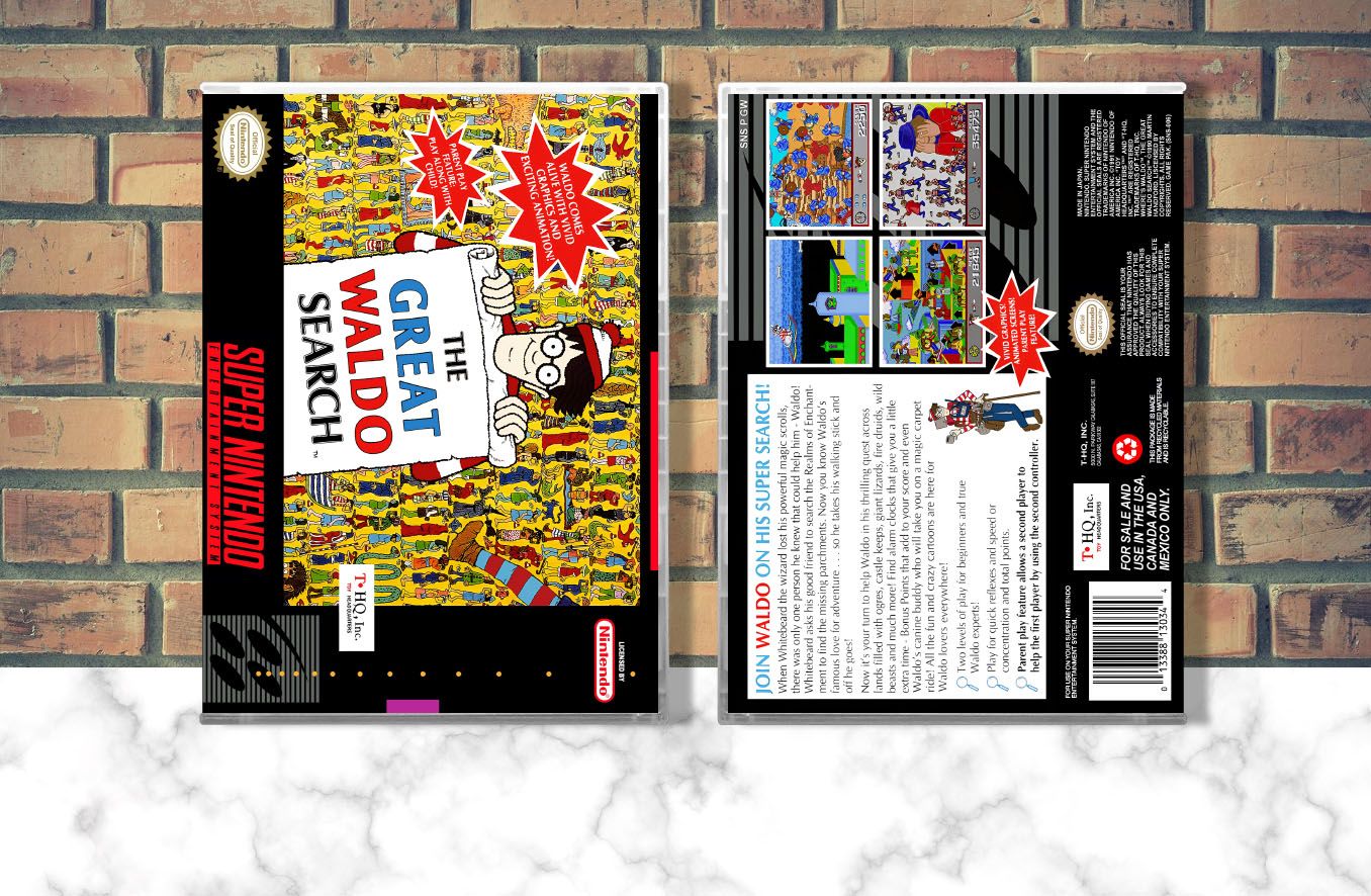 Great Waldo Search, The, Case Color: CLEAR (Transparent)