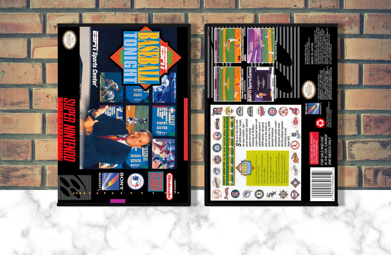 ESPN Baseball Tonight, Case Color: DARK GREY (OEM DS CASE COLOR)