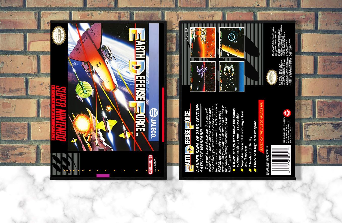 Earth Defense Force, Case Color: DARK GREY (OEM DS CASE COLOR)