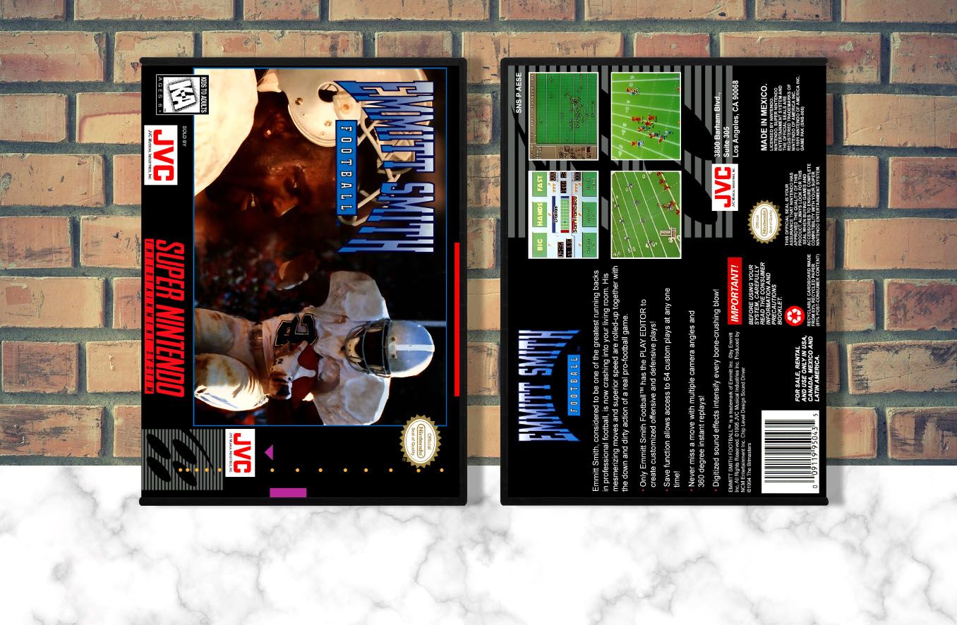 Emmitt Smith Football, Case Color: DARK GREY (OEM DS CASE COLOR)