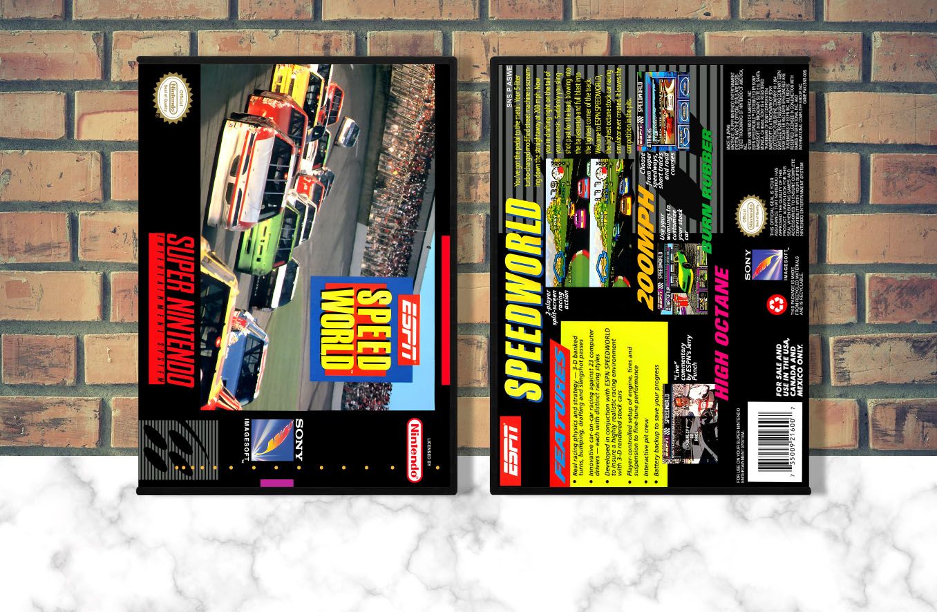 ESPN Speed World, Case Color: DARK GREY (OEM DS CASE COLOR)