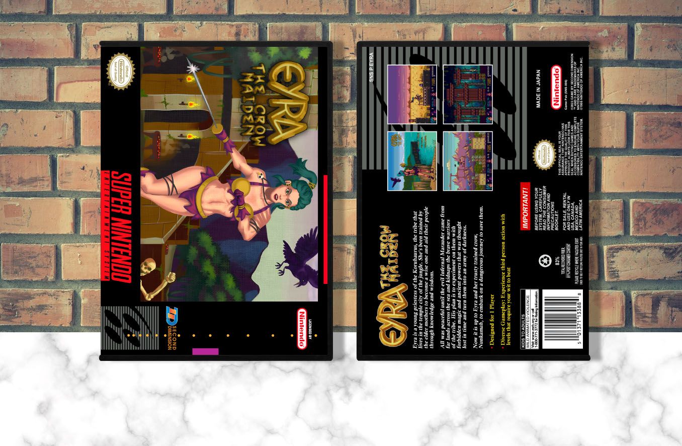 Eyra the Crow Maiden, Case Color: DARK GREY (OEM DS CASE COLOR)