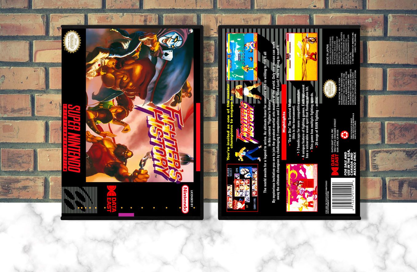 Fighter&#39;s History, Case Color: DARK GREY (OEM DS CASE COLOR)