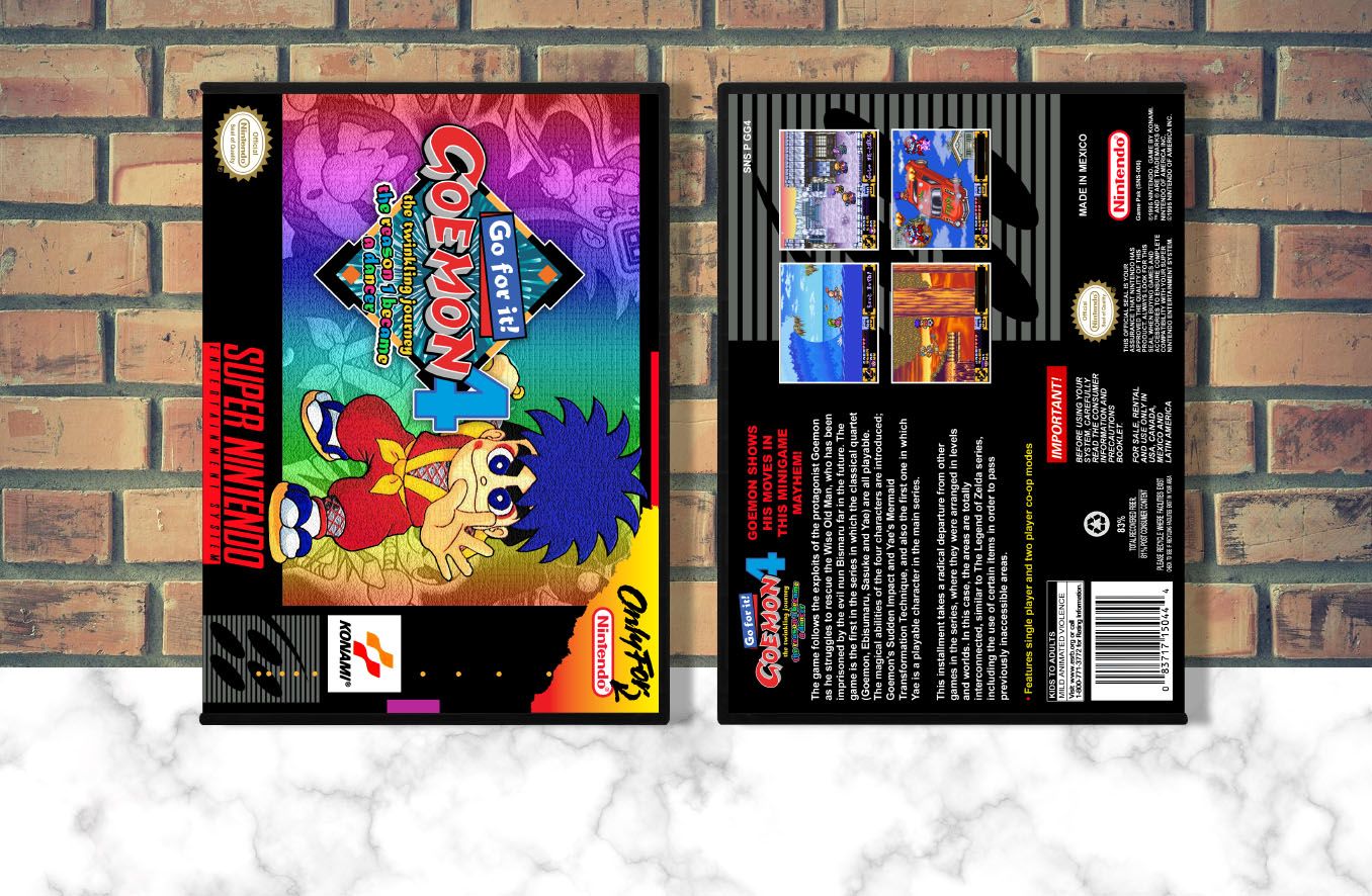 Go for it Goemon 4: The Twinkling Journey - The Reason I Became A Dancer, Case Color: DARK GREY (OEM DS CASE COLOR)