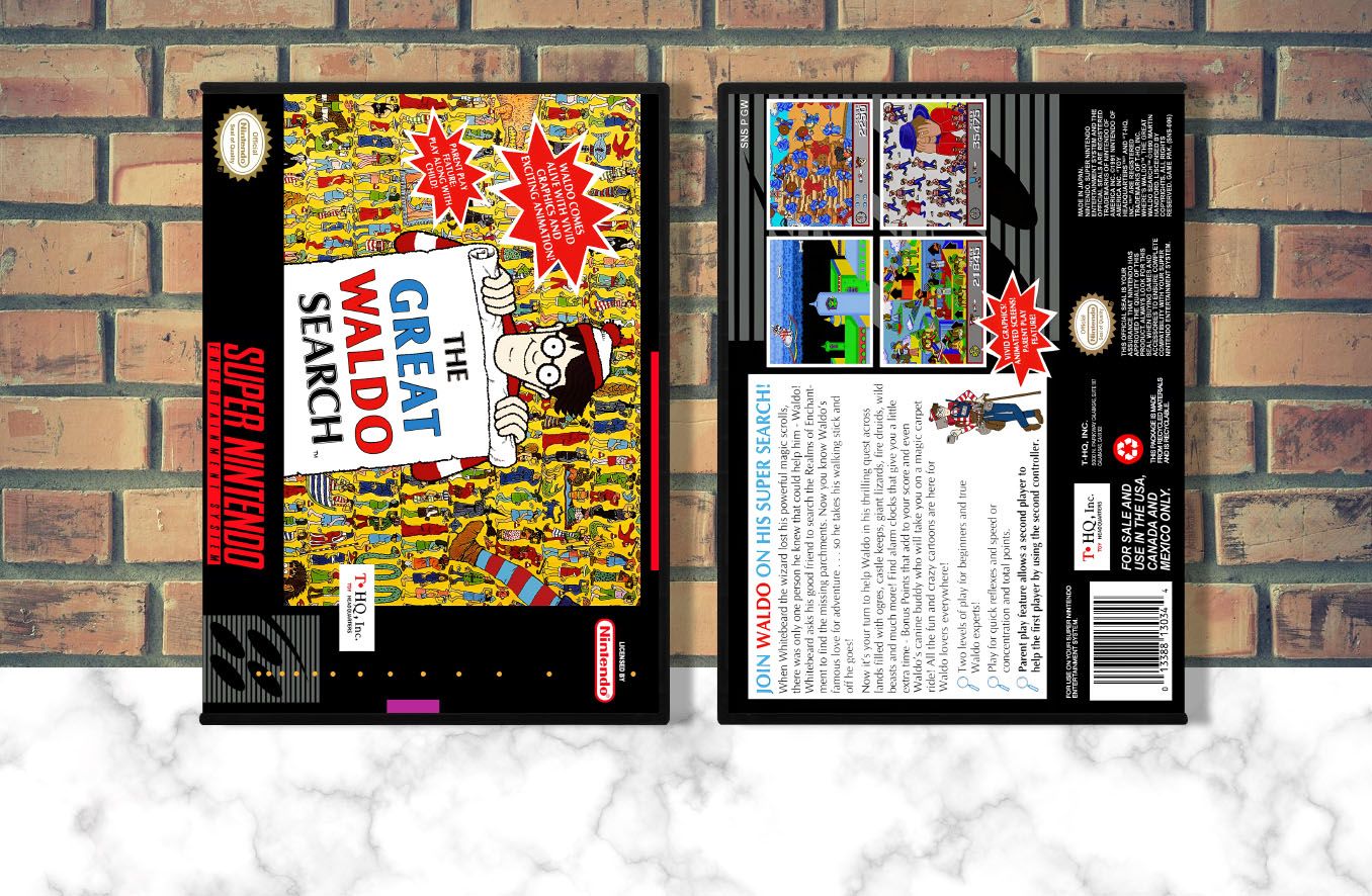 Great Waldo Search, The, Case Color: DARK GREY (OEM DS CASE COLOR)