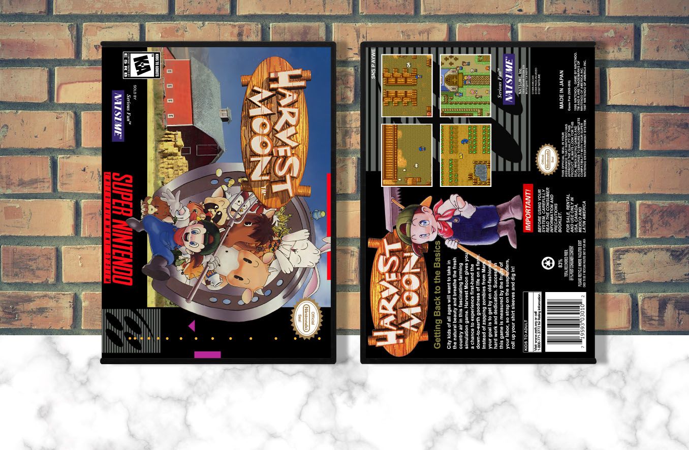 Harvest Moon, Case Color: DARK GREY (OEM DS CASE COLOR)