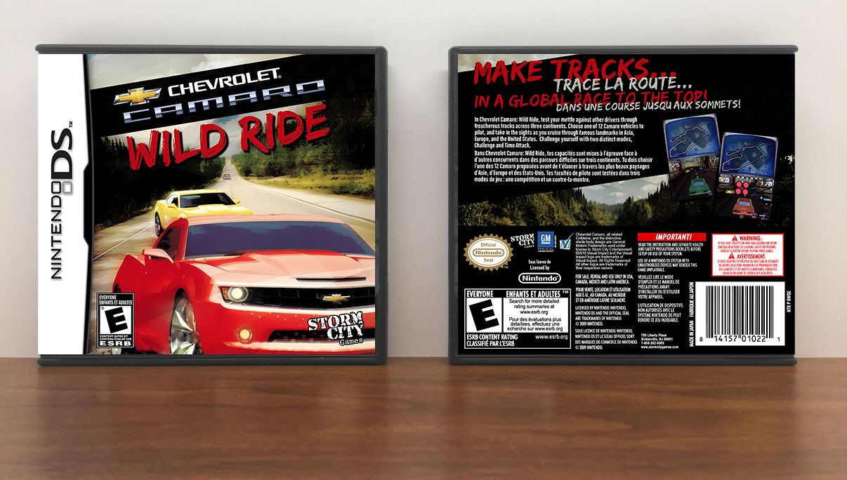 Chevrolet Camaro Wild Ride, Case Color: DARK GREY (OEM DS CASE COLOR)