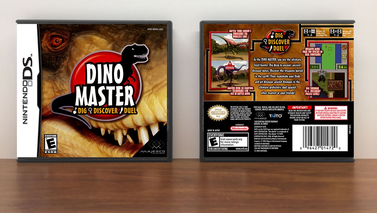Dino Master, Case Color: DARK GREY (OEM DS CASE COLOR)