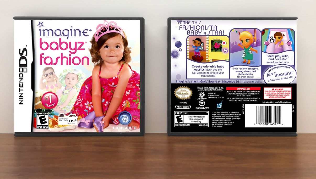 Imagine: Babyz Fashion, Case Color: DARK GREY (OEM DS CASE COLOR)