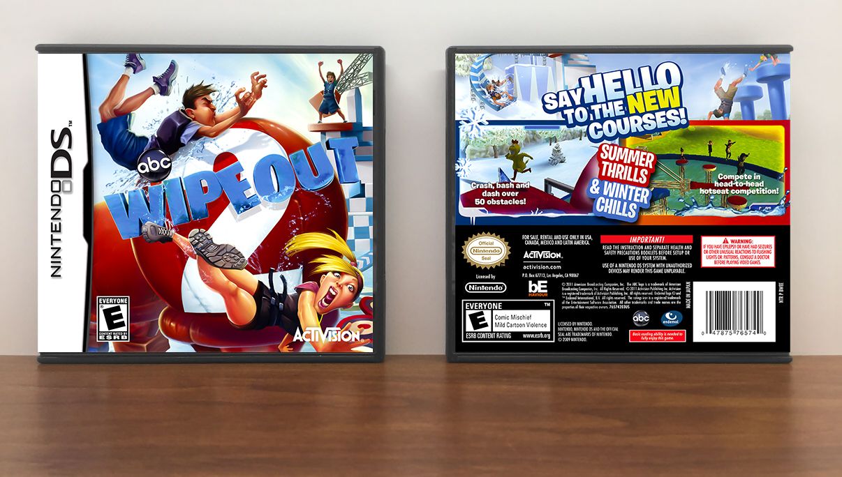 Wipeout 2, Case Color: DARK GREY (OEM DS CASE COLOR)