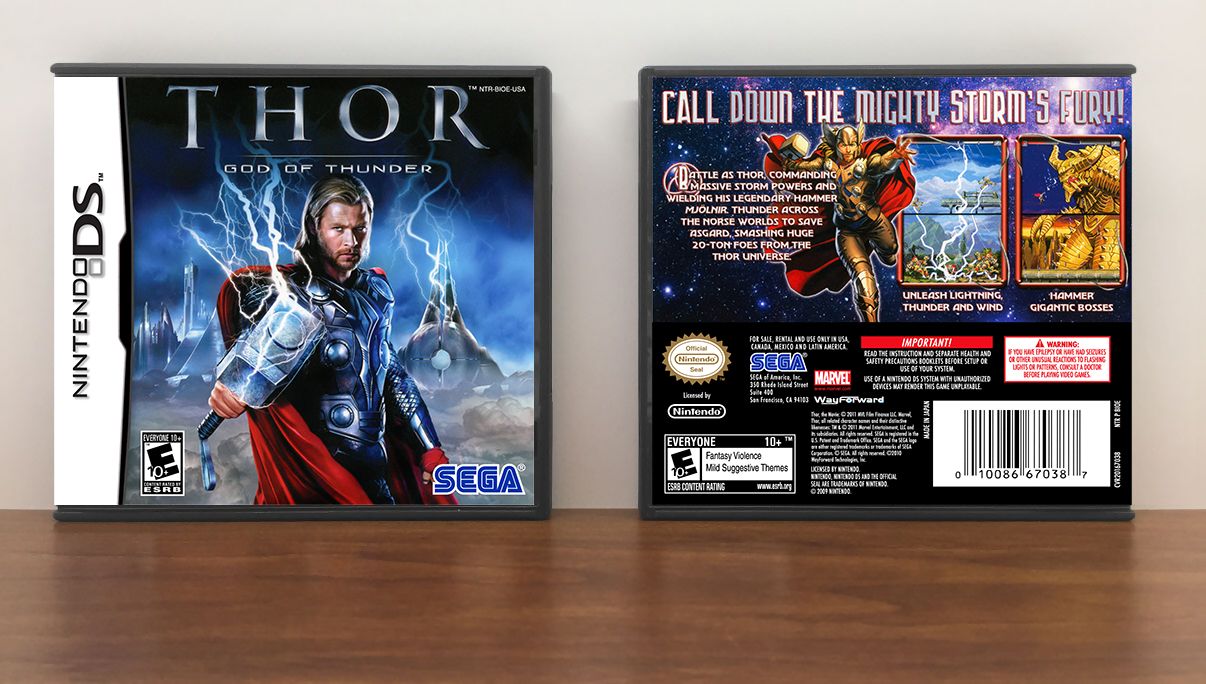 Thor: God of Thunder, Case Color: DARK GREY (OEM DS CASE COLOR)