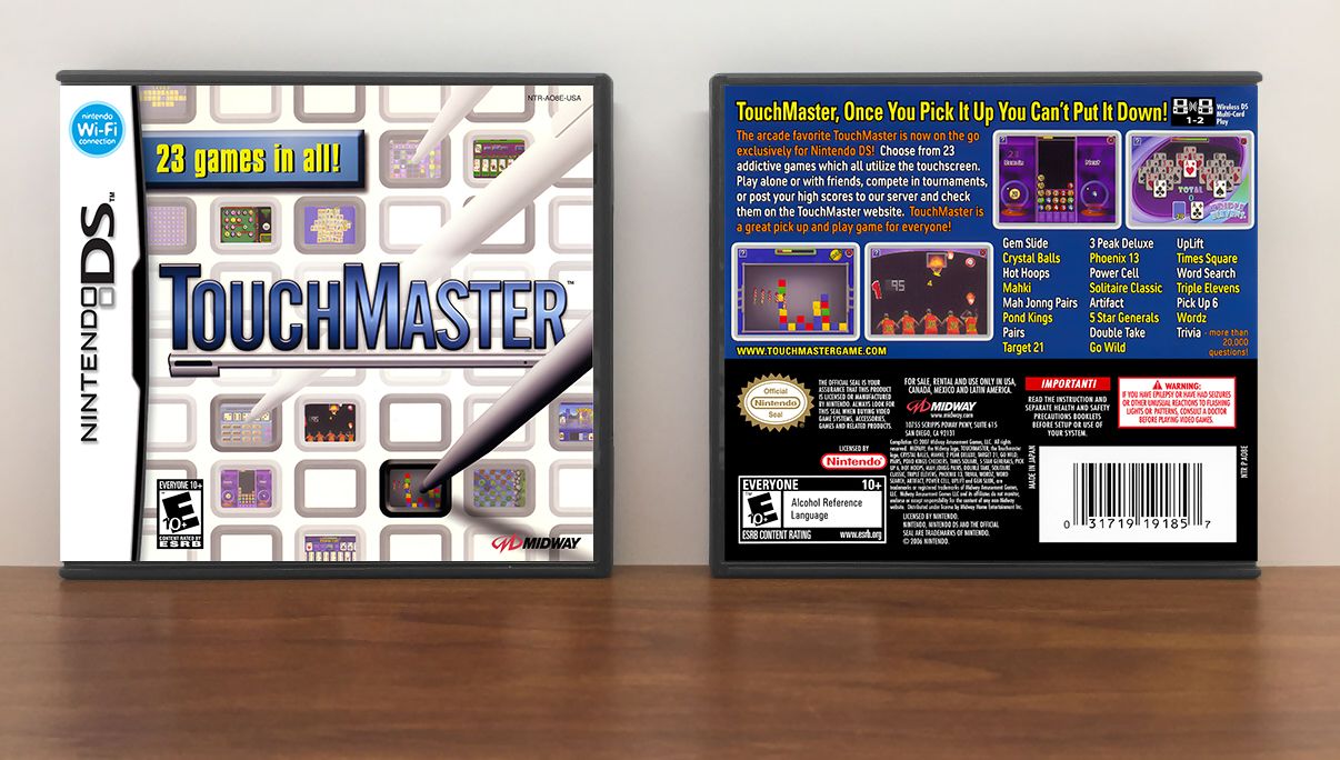 TouchMaster, Case Color: DARK GREY (OEM DS CASE COLOR)