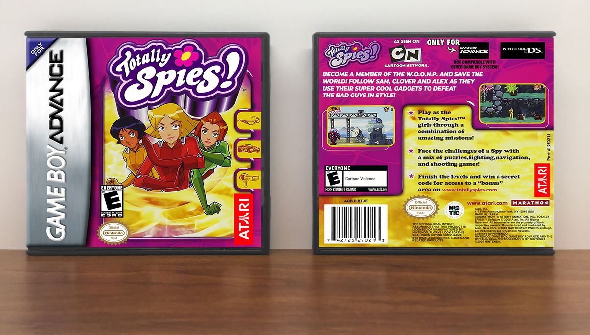 Totally Spies!, Artwork Spine Color: Chrome