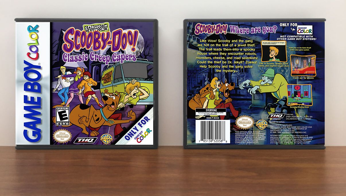 Scooby Doo! Classic Creep Capers, Artwork Spine Color: Chrome