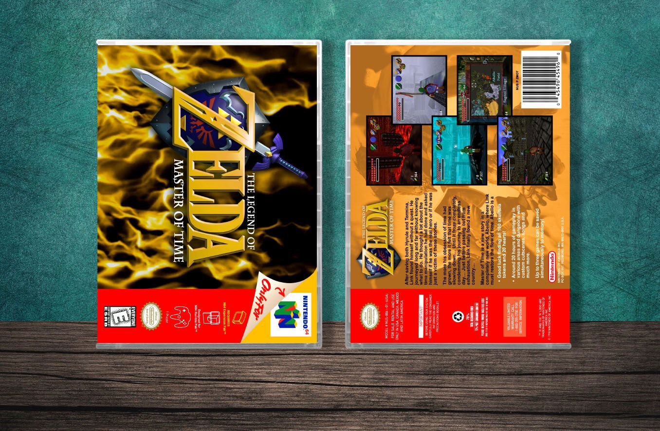 Legend of Zelda: The Master of Time, The, Case Color: CLEAR (Transparent)