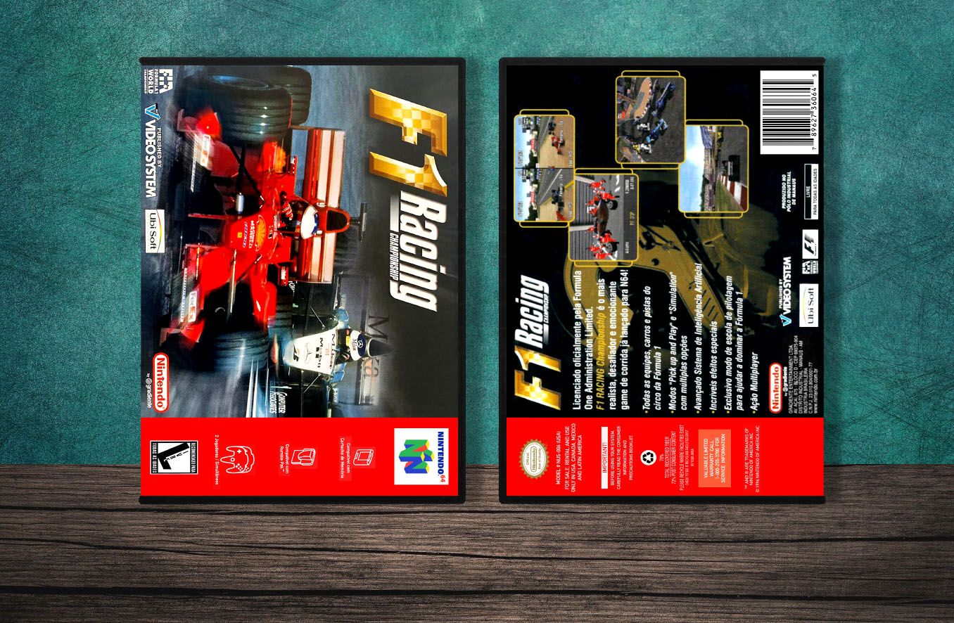 F1 Racing Championship (BR), Case Color: DARK GREY (OEM DS CASE COLOR)