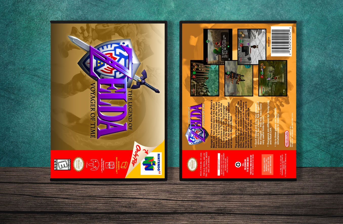 Legend of Zelda: Voyager of Time, The, Case Color: DARK GREY (OEM DS CASE COLOR)