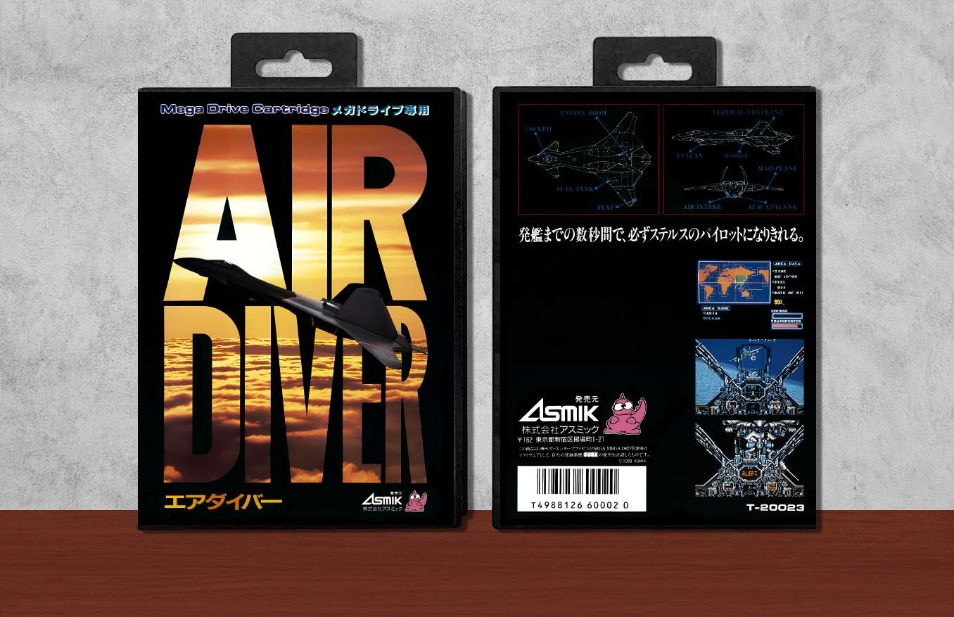 Air Diver, Case Color: Black