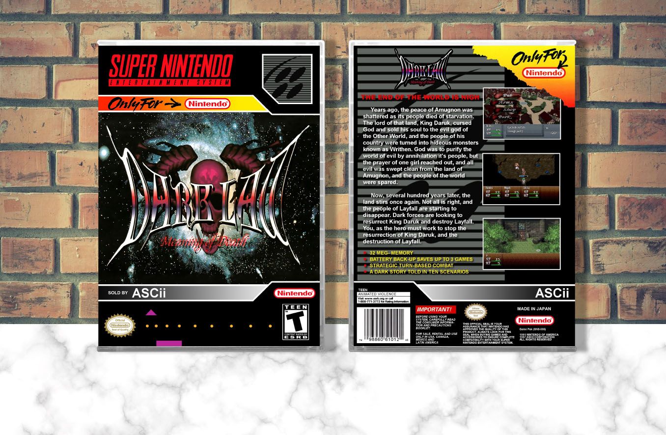 Dark Law: Meaning Of Death, Case Color: CLEAR (Transparent)